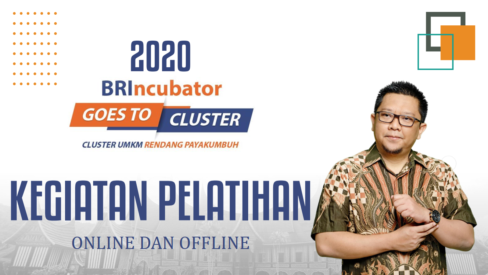 CLUSTER RENDANG 2020 BRI GOES TO CLUSTER RENDANG PAYAKUMBUH